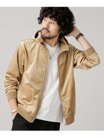 ベルベットＺＩＰパーカー/ベージュ(040)