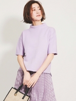 ボトルミラノリブニット/ラベンダー