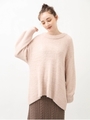 マシュマロニットチュニック/ライトピンク