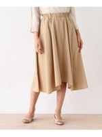 ミノテックイレギュラーヘムスカート/ベージュ(052)