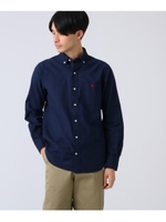 ラウンドヘムボタンダウンシャツ/ダークネイビー(094)