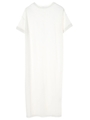 ルーズTシャツワンピース/オフホワイト
