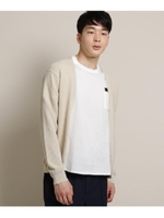 ワッフルニットトッパーカーディガン/ベージュ(052)