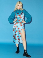 ヴィンテージライクローズロングキャミ/BLU