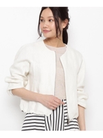 微光沢ブルゾン/ホワイト(002)