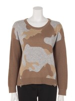 迷彩ＳＩＤＥＺＩＰＰＯ/その他モカ