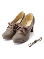 レースアップアンクルブーティー