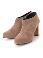 スエード調ブーティ