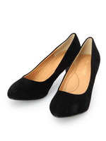 ベロア調シンプリーパンプス