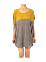 ラメドットビッグシルエットワンピース