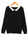 衿付きニットTOPS