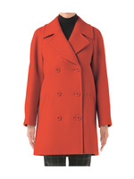 [L]ダブルフェイスオーバーサイズコート