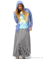 CROSS　LONG　MAXI　SKIRT