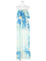 【Tiare Hawaii】Frill Long Dress