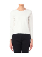 バックレースニット