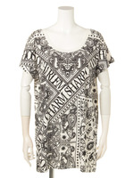 GLOOMYコラボバンダナ柄チュニックT