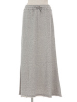 Sweat long skirt