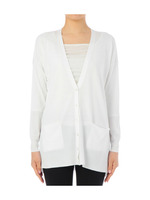[L]Vネックニットカーディガン