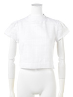 【FEMININE】ランダムボーダーハイネックTOPS