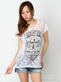 オパールスカルTシャツ