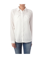 シャドーギンガムシフォンブラウス