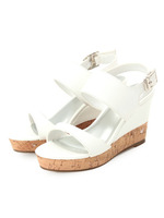 ボリュームストラップウエッジサンダル