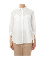 2WAYダブルポケット七分袖シャツ