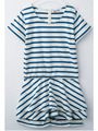 STRIPE PEPLUM ROMPERS