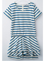 STRIPE PEPLUM ROMPERS