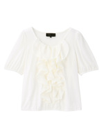 [L]ボリュームラッフルプルオーバー