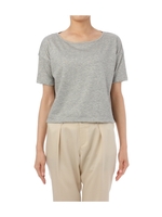 [L]ワイドシルエットカラープルオーバー