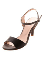 シンプルバイカラーストラップサンダル