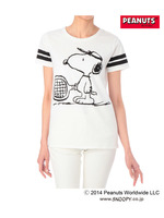 スヌーピーテニスTシャツ