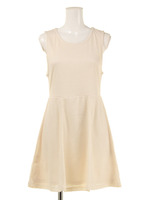 メッシュフレアワンピース