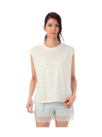 ラインストーンTシャツ