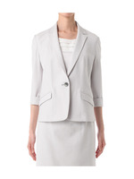 [S]コットン混テーラードジャケット