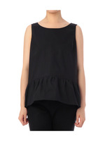 ブロードラッフルブラウス