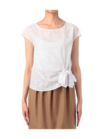 リーフモチーフオパールシャツ