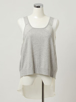 異素材コンビ　トップス