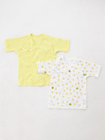 COTTON CLOVERシリーズ短肌着2枚セット