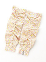 フラワーブーケ柄レッグウオーマー