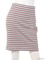 ボーダータイトスカート