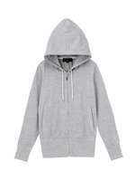 リブ切り替えコンパクトパーカ