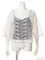[Salon de Balcony]CEMICAL LACE BLOUSE