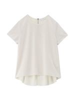 異素材切り替えカットソー