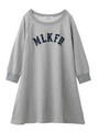 SWEAT FLARE DRESS MLKFD