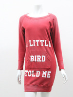 ダメージスウェットワンピ