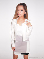 bijouカットカーデ 