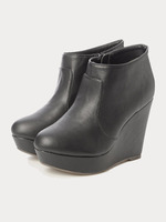 【glifeed】プレーンウェッジブーティー