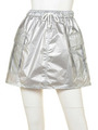 Metallic Rich Athletic Cargo Skirt